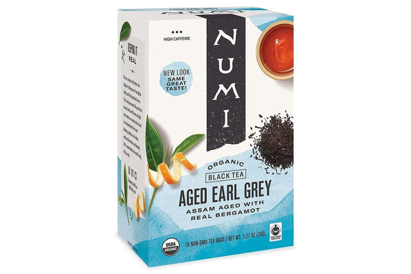 Numi Tea - Box of 18 Single Serve Packets: Aged Earl Grey