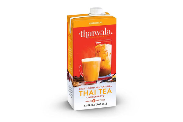 Thaiwala Thai Tea Concentrate: Original - 32 oz. Carton