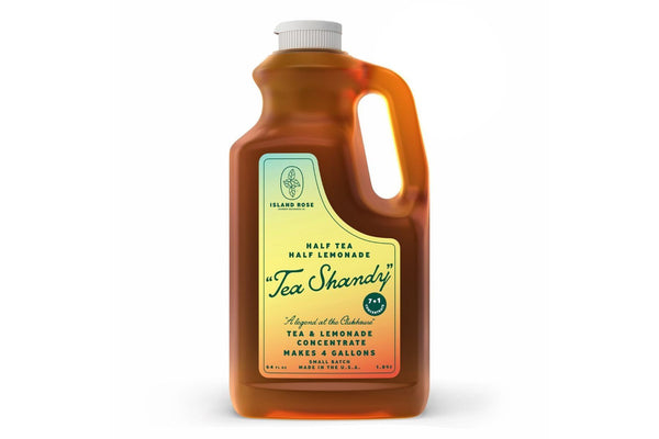 Island Rose Gourmet Tea - 64oz Plastic Bottle: Tea Shandy Concentrate