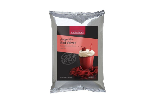 Cappuccine Creme Frappe Mix - 3 lb. Bulk Bag: Red Velvet