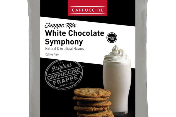 Cappuccine Frappe Mix - 3 lb. Bulk Bag: White Chocolate Symphony