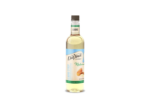 DaVinci 750 mL Naturals Almond Syrup