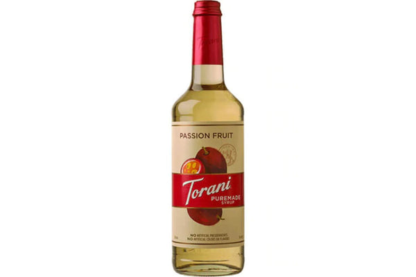 Torani 750ml Puremade Passion Fruit Syrup