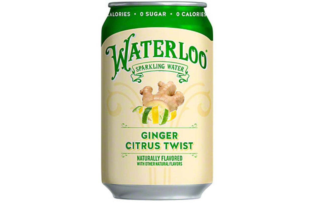 Waterloo Sparkling Water Ginger Citrus Twist