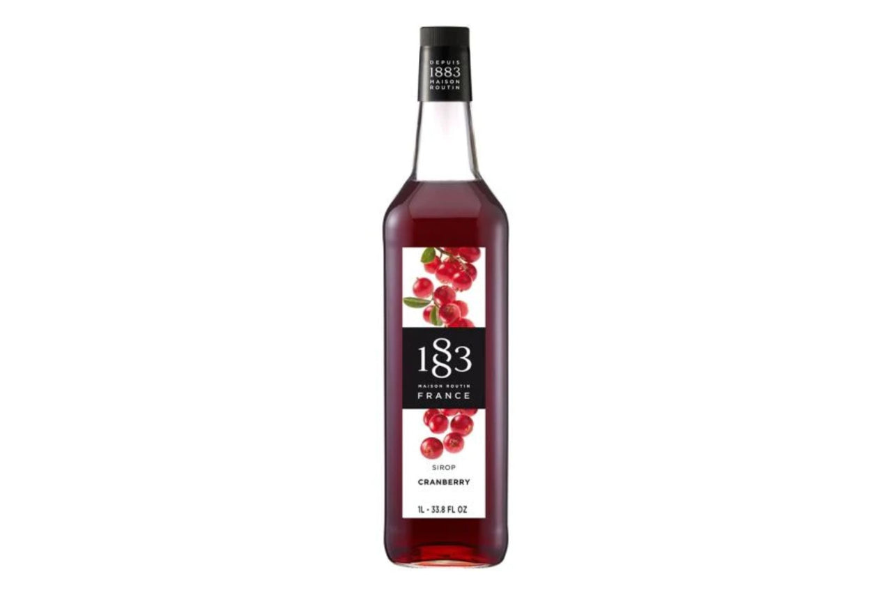 1883 Maison Routin 1L Cranberry Syrup