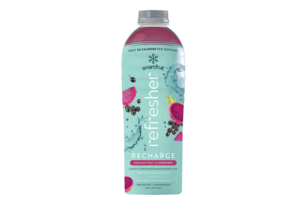 Smartfruit Recharge Refresher Dragonfruit + Elderberry: 48oz bottle