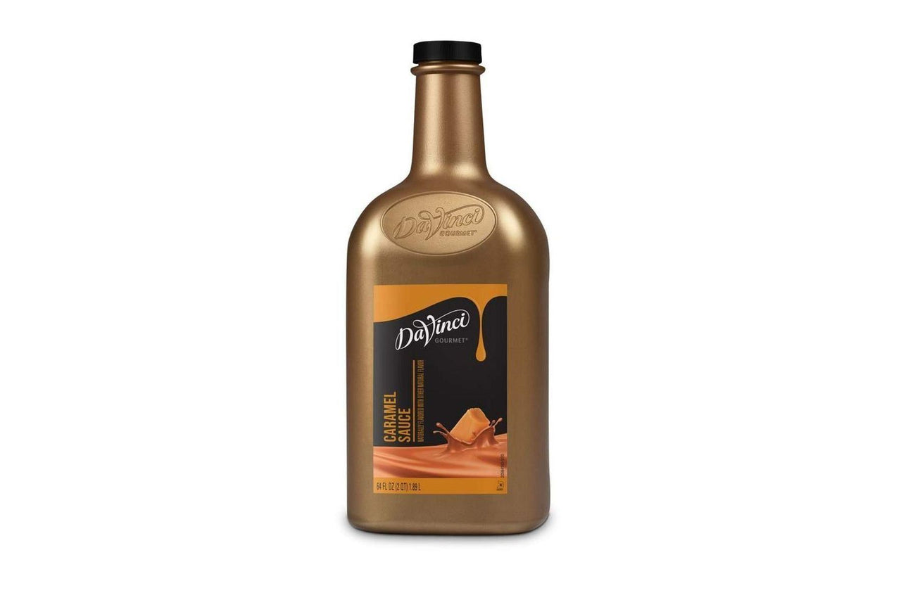 Davinci Gourmet Sauce - 64 oz Plastic Bottle: Caramel