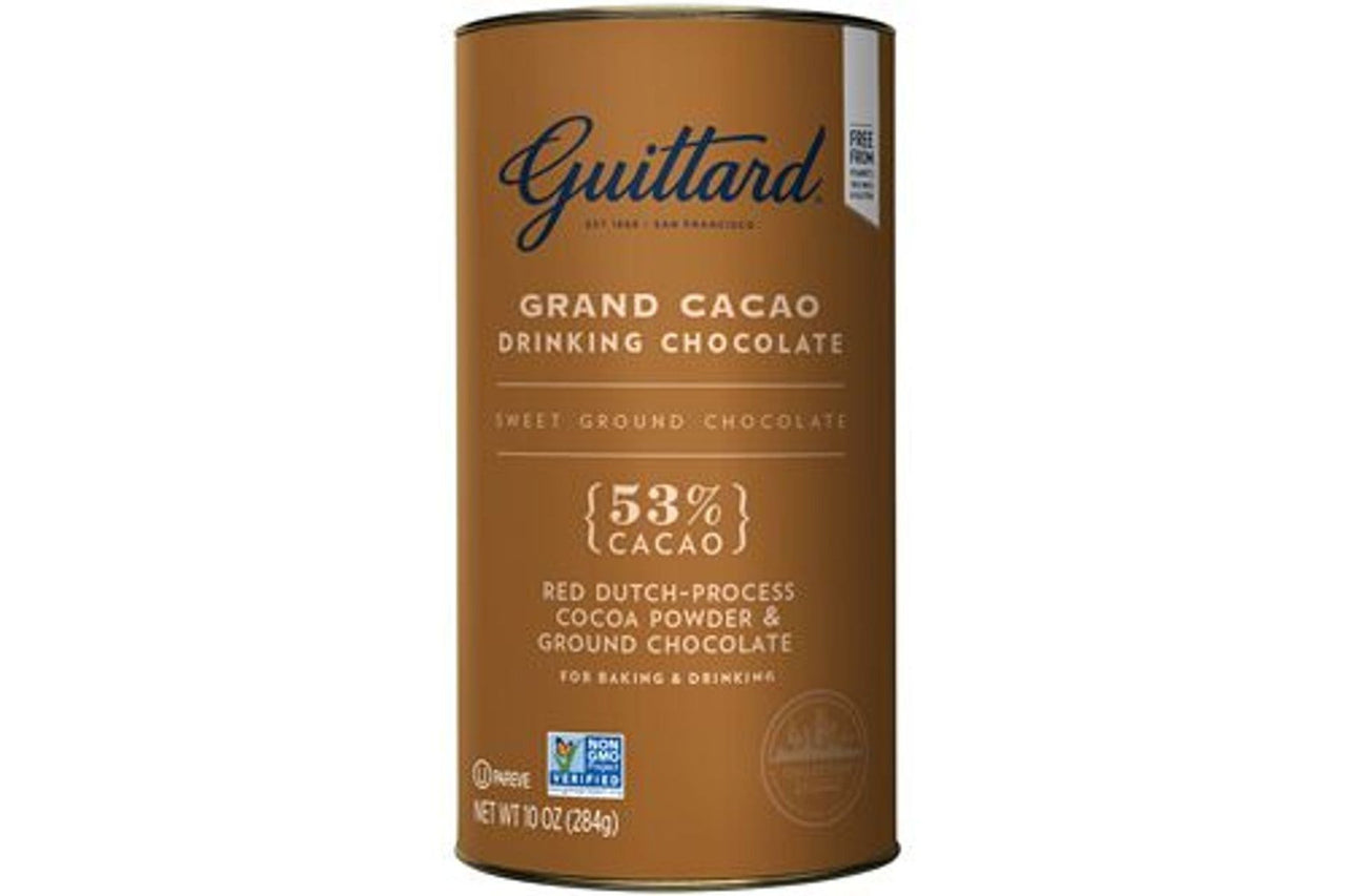 Guittard Cocoa - 10oz Drinking Chocolate Can: Grand Cacao