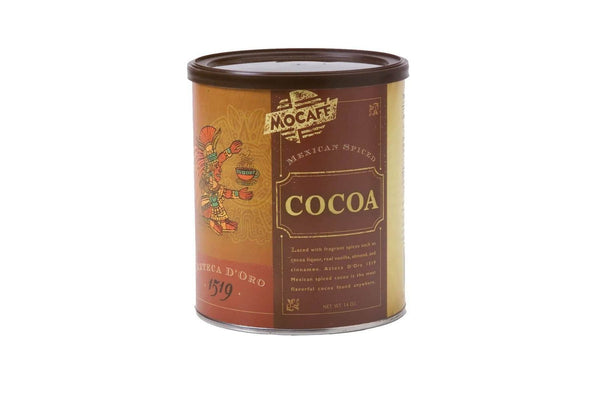 MoCafe - Azteca D'Oro - Mexican Spiced Ground Chocolate - 14 oz. Can