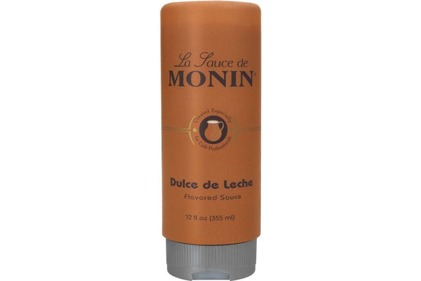 Monin Gourmet Sauce - 12 oz. Bottle: Dulce de Leche