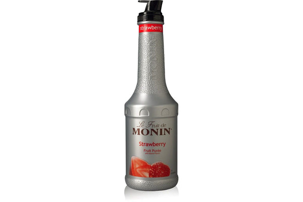 Monin Fruit Puree - 1L Plastic Bottle: Strawberry