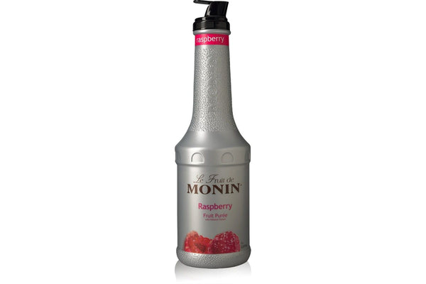 Monin Fruit Puree - 1L Plastic Bottle: Raspberry