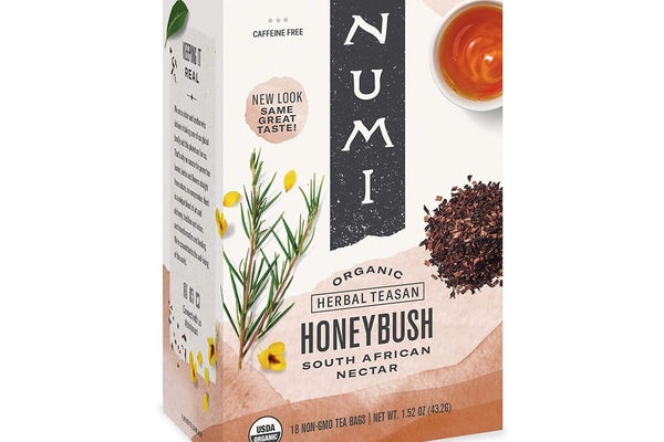 Numi Tea - Box of 18 Single Serve Packets: Honeybush