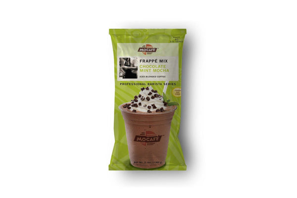 MoCafe - Blended Ice Frappes - 3 lb. Bulk Bag: Chocolate Mint Mocha