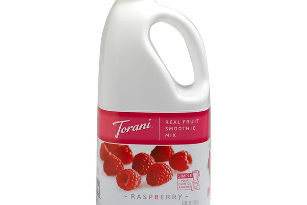 Torani Real Fruit Smoothies - 64 oz Jug: Raspberry