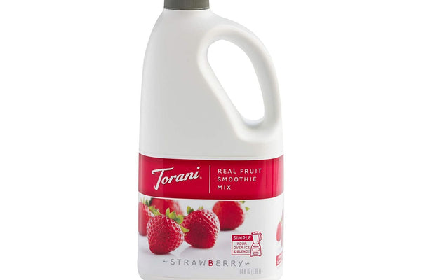 Torani Real Fruit Smoothies - 64 oz Jug: Strawberry