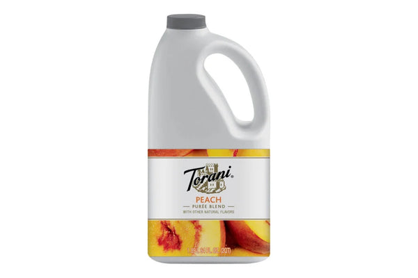 Torani Puree Blend: 64oz Bottle: Peach