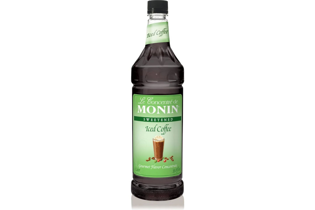 Monin Iced Coffee Concentrate - 1 Liter Plastic Bottle