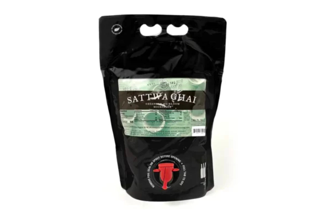 Sattwa Chai Organic Fair Trade Microbrew 96 oz.