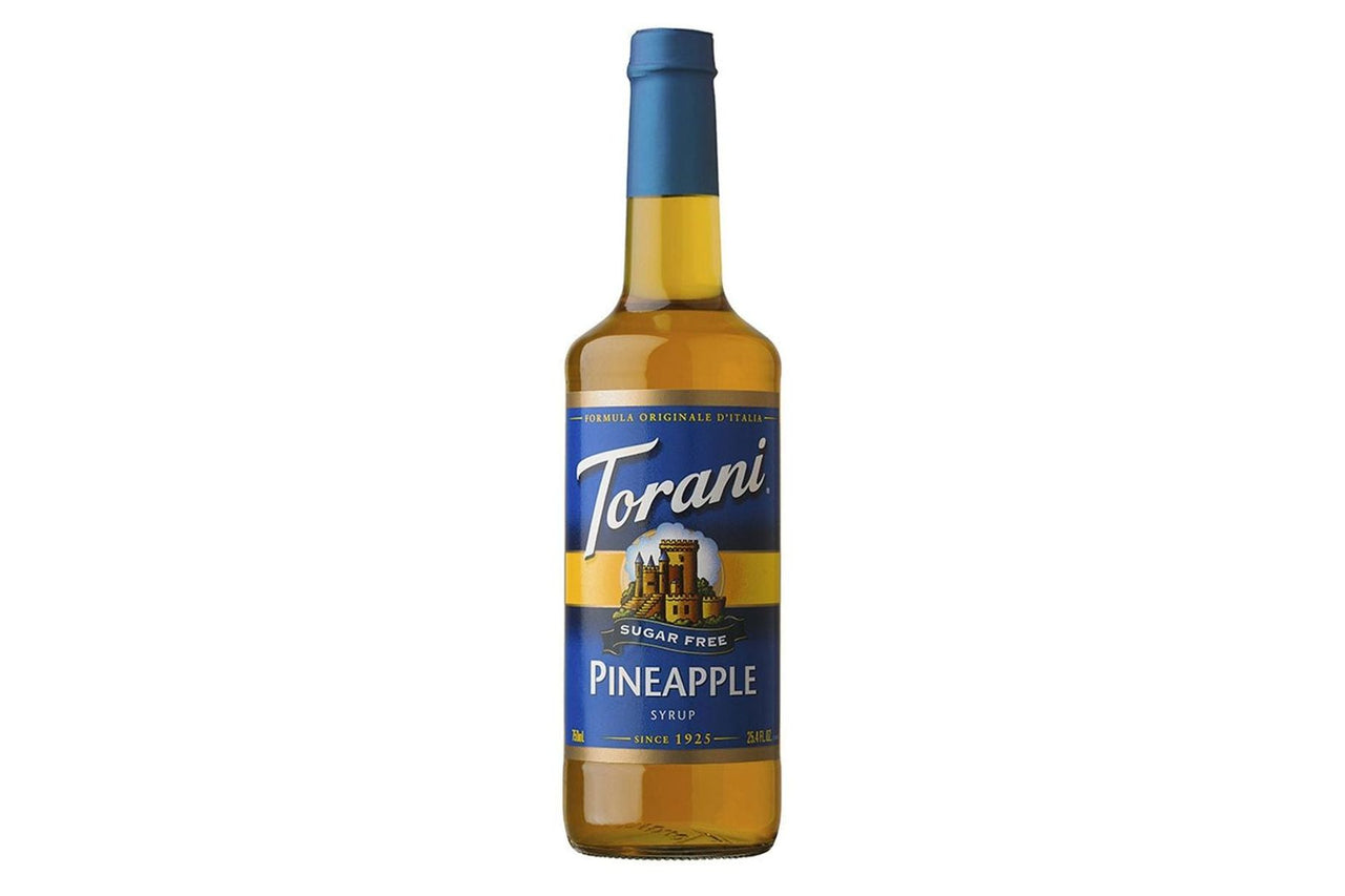 Torani 750ml Sugar Free - Pineapple Syrup