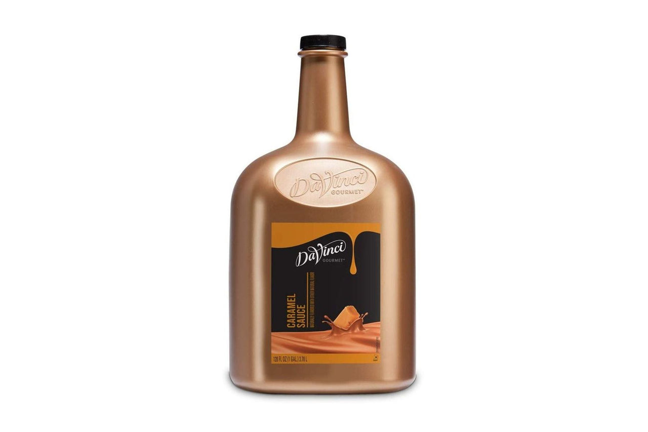 Davinci Gourmet Sauce - 1 Gallon Plastic Bottle: Caramel