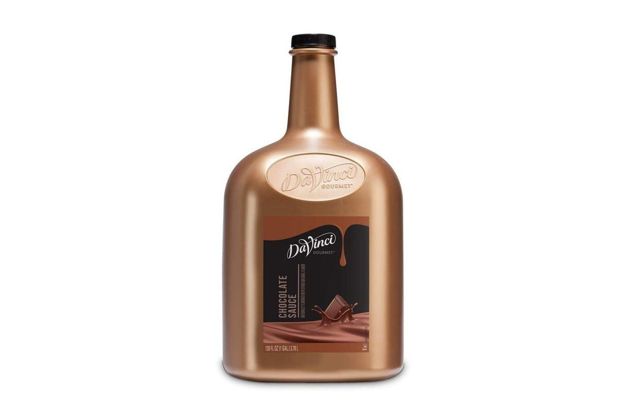 Davinci Gourmet Sauce - 1 Gallon Plastic Bottle: Chocolate