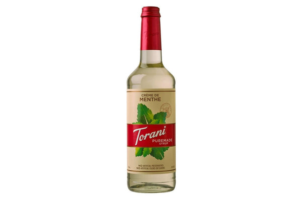 Torani 750ml PET Puremade Creme De Menthe