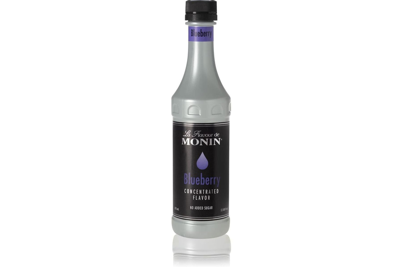 Monin Concentrated Flavor - 375 mL Plasic Bottle: Blueberry