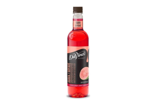 Davinci Classic Flavored Syrups - 750 ml. Plastic Bottle: Guava
