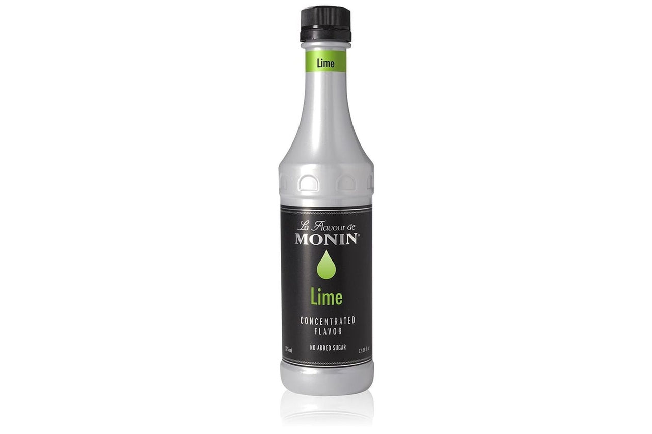 Monin Concentrated Flavor - 375 mL Plasic Bottle: Lime