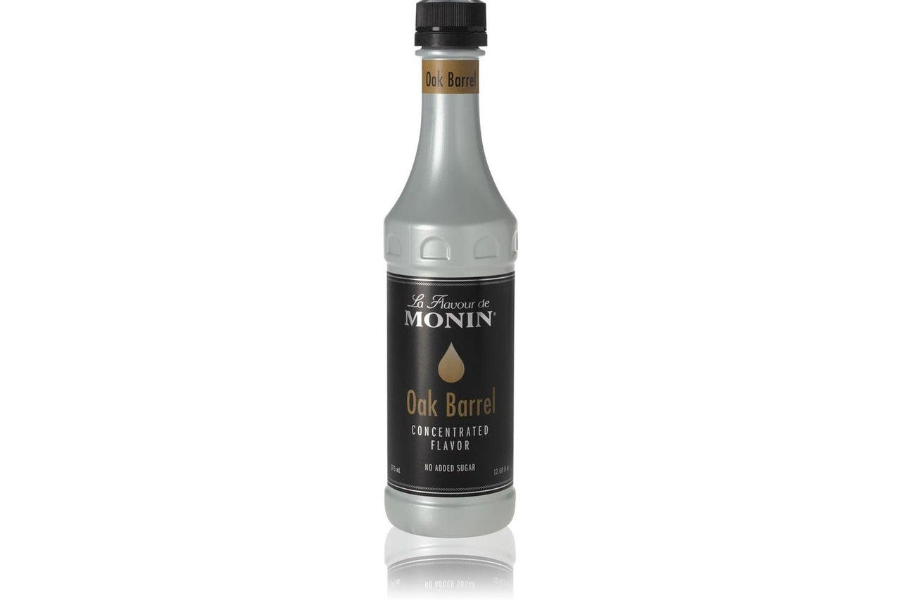 Monin Concentrated Flavor - 375 mL Plasic Bottle: Oak Barrel