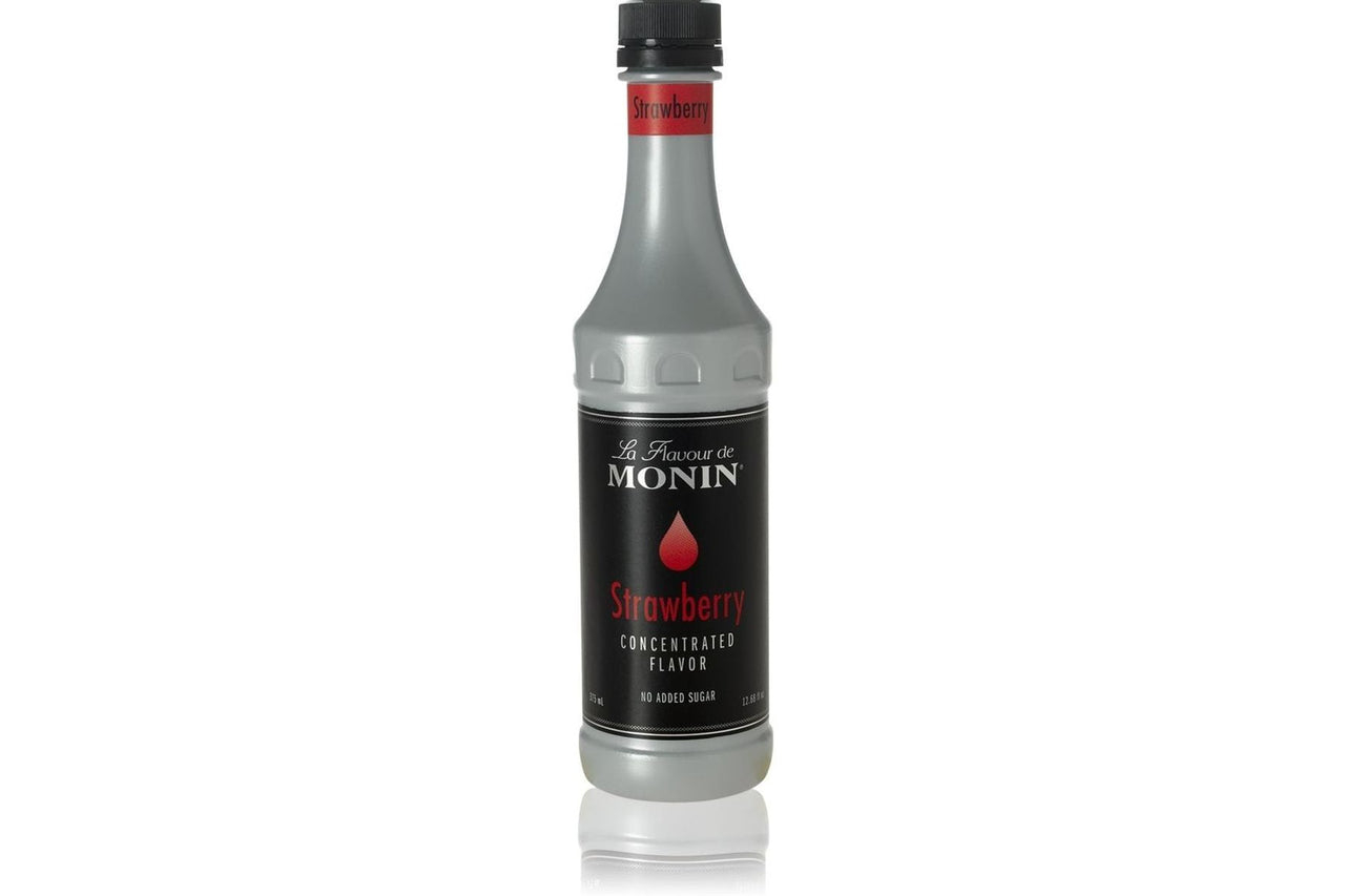 Monin Concentrated Flavor - 375 mL Plasic Bottle: Strawberry