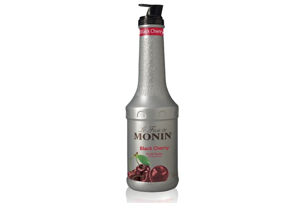 Monin Fruit Puree - 1L Plastic Bottle: Black Cherry