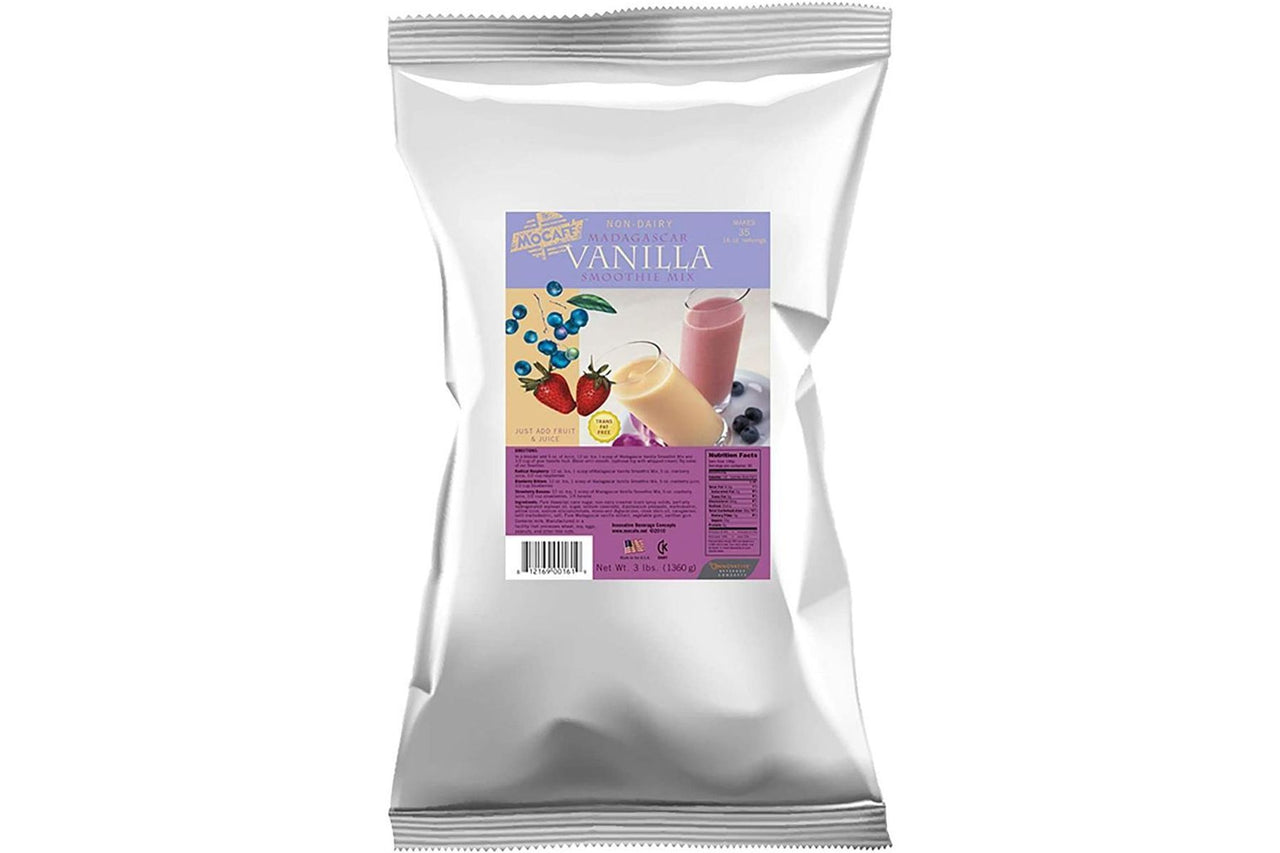 MoCafe - Smoothie Base - 3 lb. Bag: Non-Dairy Madagascar Vanilla