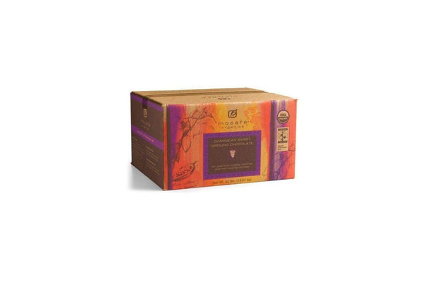 Mocafe - Dominican Fair Trade Organic Sweet Ground Chocolate - 30lb Box