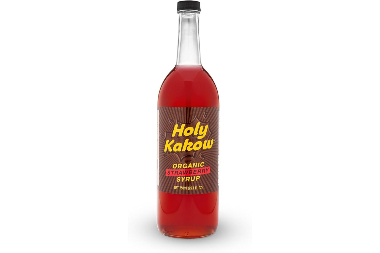 Holy Kakow 750 ml Organic Strawberry Syrup