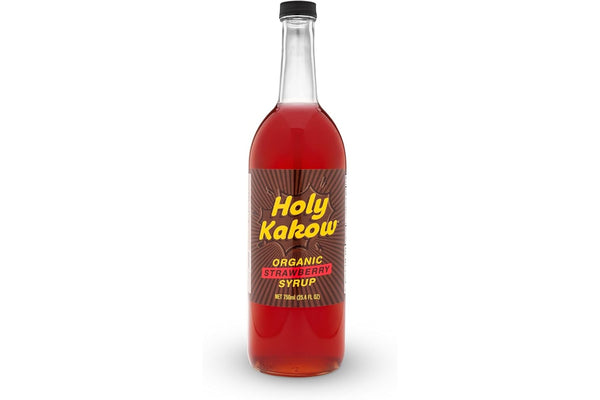 Holy Kakow 750 ml Organic Strawberry Syrup