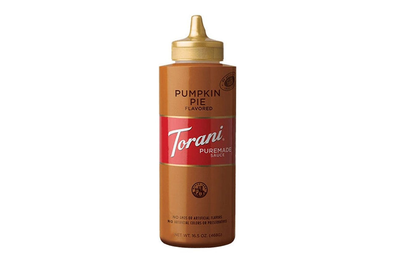 Torani Puremade Pumpkin Pie Sauce - 16 oz. Squeeze Bottle