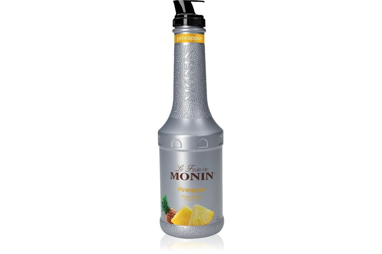 Monin Fruit Puree - 1L Plastic Bottle: Pineapple