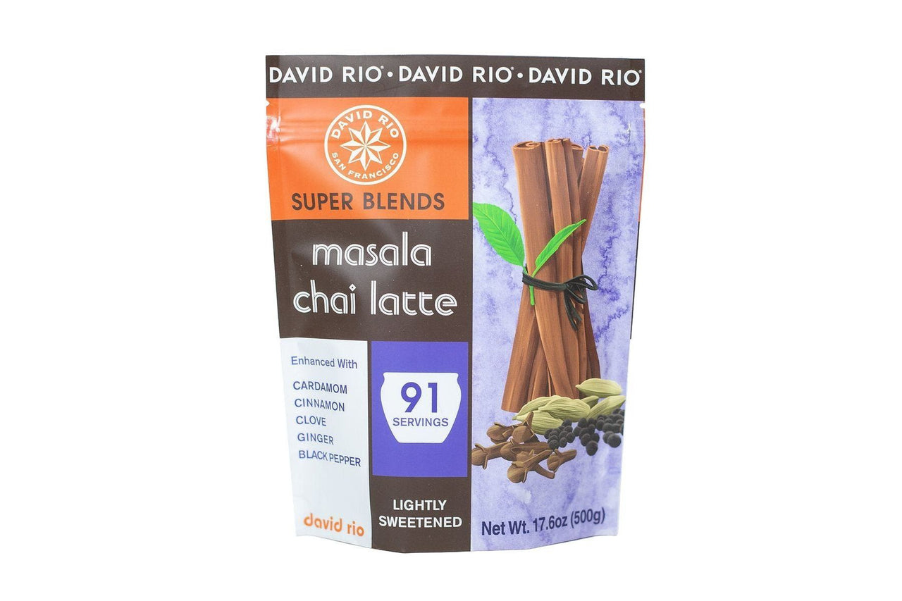 David Rio Super Blends: Masala Chai Latte - 17.6oz Pouch