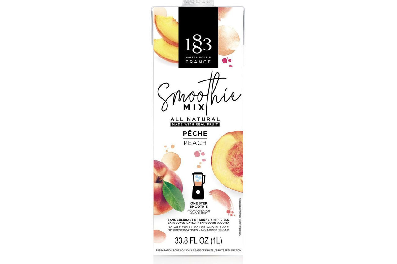 1883 Smoothie Mix - 1L Carton: Peach