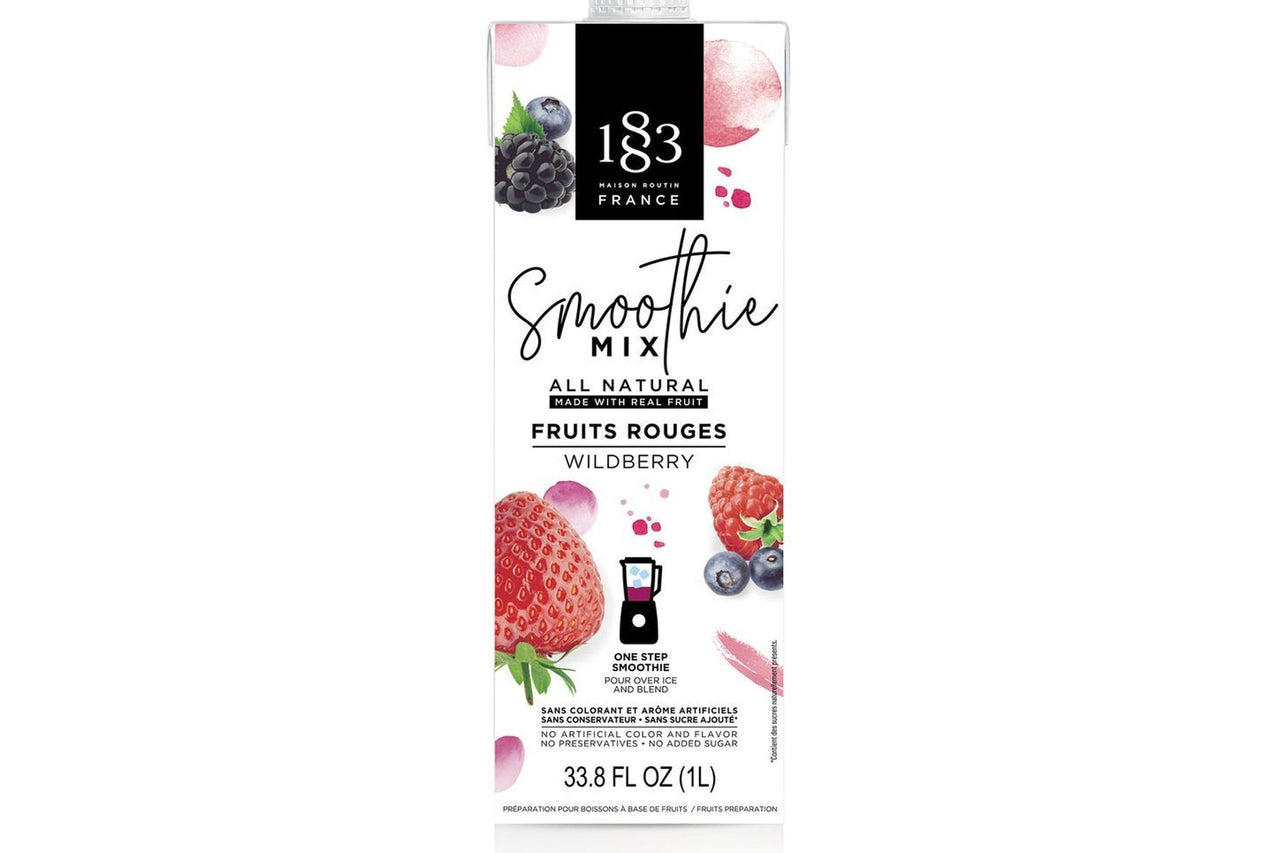 1883 Smoothie Mix - 1L Carton: Wildberry