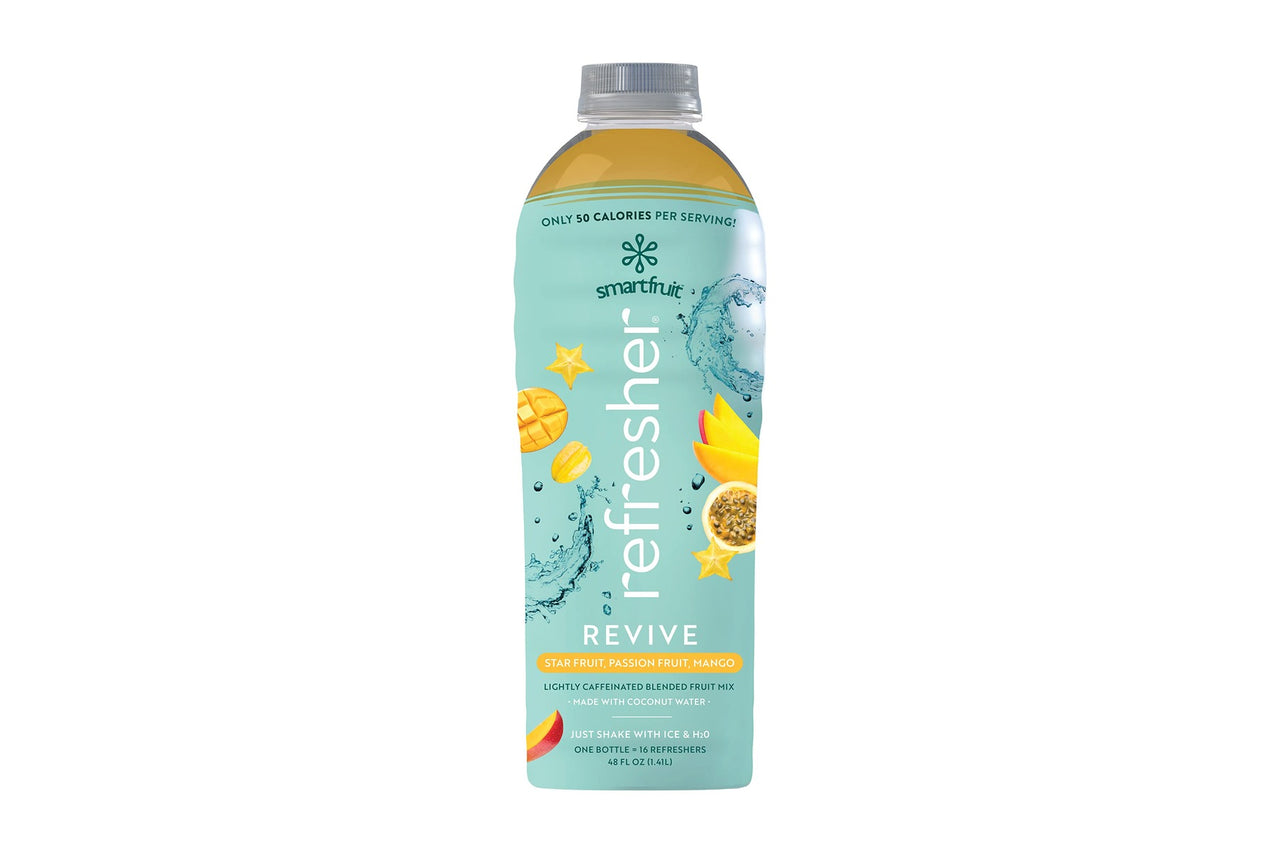 Smartfruit Revive Refresher Starfruit + Passionfruit + Mango: 48oz Bottle