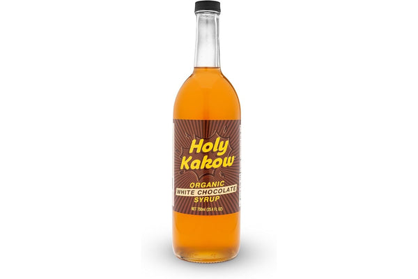 Holy Kakow 750 ml Organic White Chocolate Syrup