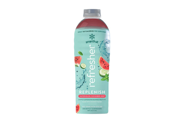 Smartfruit Replenish Refresher Watermelon + Cucumber + Mint: 48oz Bottle