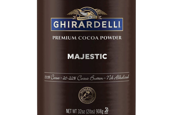 Ghirardelli Majestic Premium Cocoa Powder - 2 lb. Can