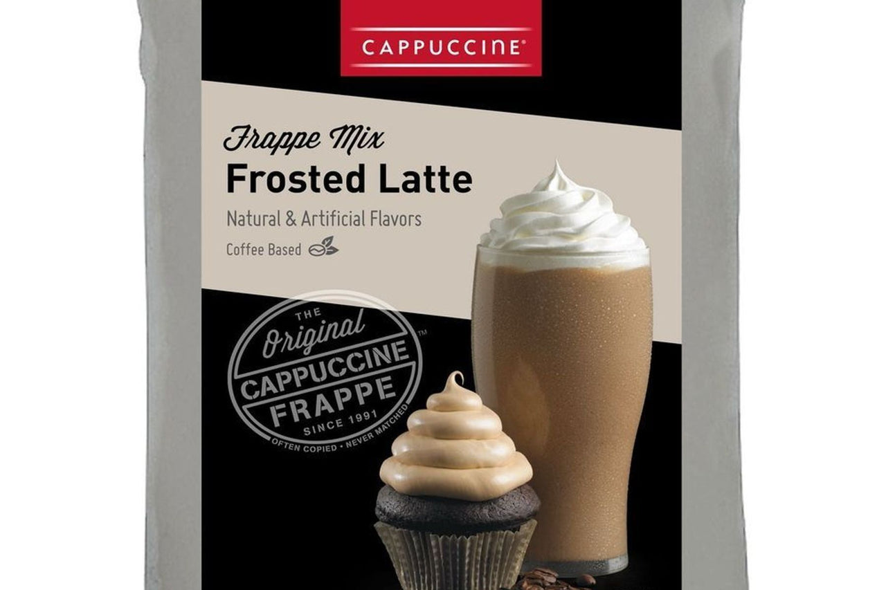 Cappuccine Coffee Frappe Mix - 3 lb. Bulk Bag: Frosted Latte