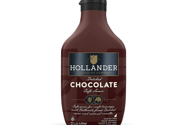 Hollander Sauce - 15 oz. Squeeze Bottle: Dutched Chocolate