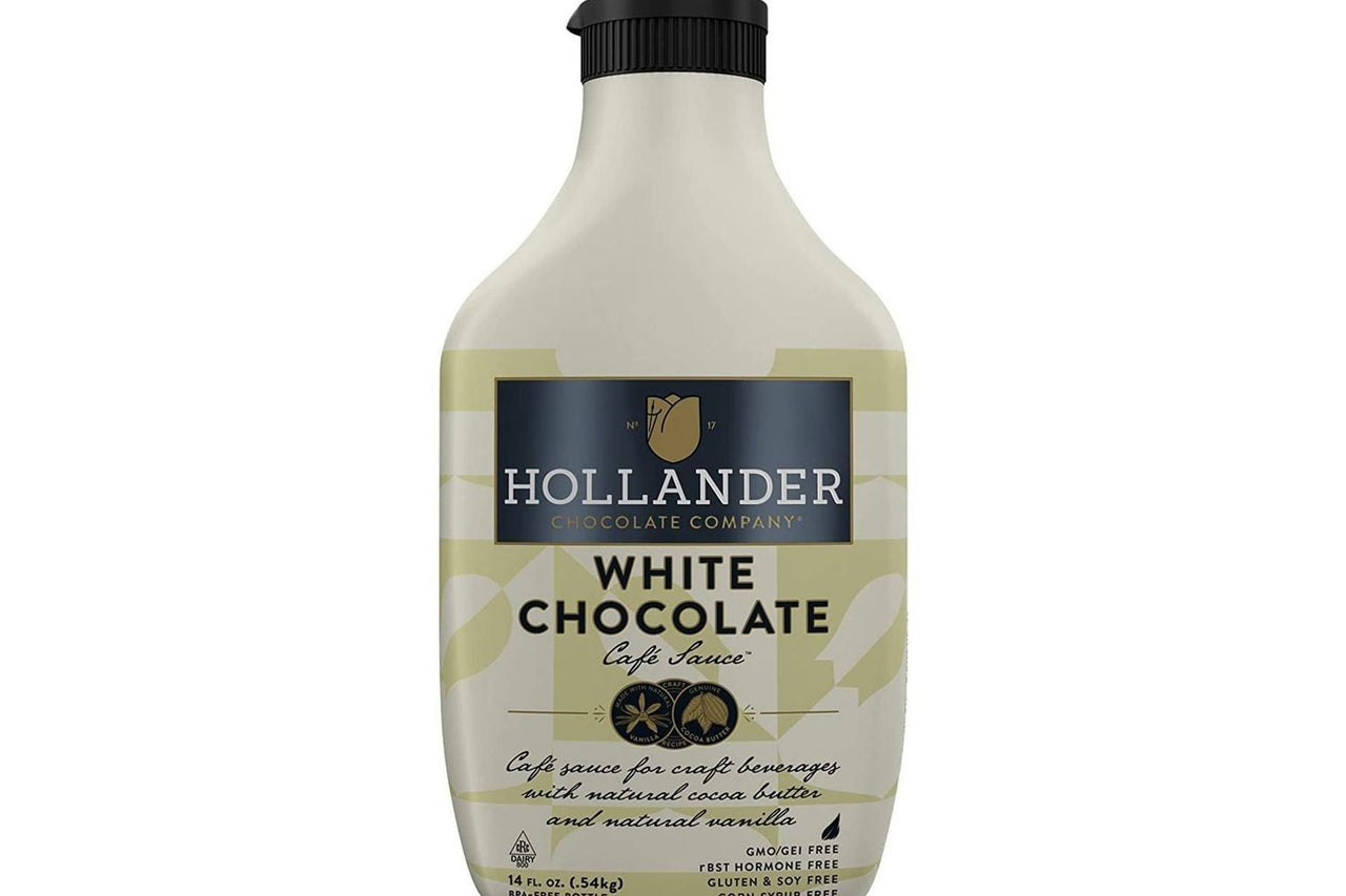 Hollander Sauce - 15 oz. Squeeze Bottle: White Chocolate