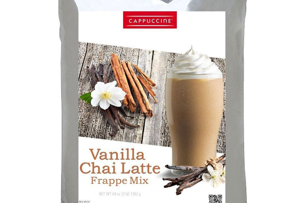 Cappuccine Tea Frappe Mix - 3 lb. Bulk Bag: Vanilla Chai Latte